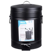 Lixeira Retro Preta 5 Litros - KALA Lixeira Retro Preta 5 Litros - KALA