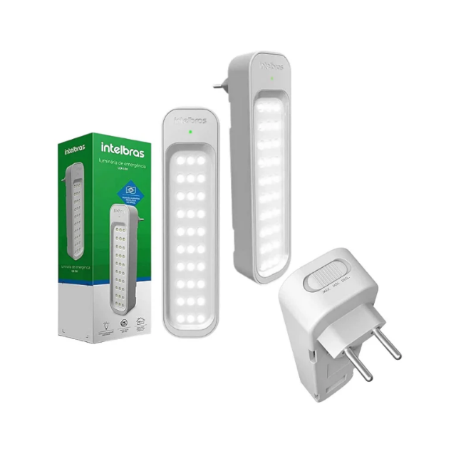 Luminária de Emergência 150 Leds - INTELBRAS Luminária de Emergência 150 Leds - INTELBRAS