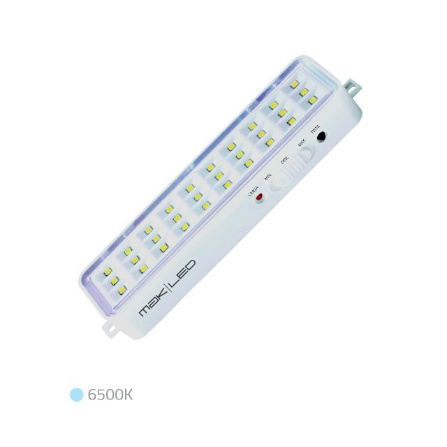 Luminária de Emergência 30 Leds 1w - Mak Led