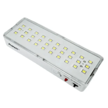 Luminária de Emergência Branca 30 LEDS - AVANT Luminária de Emergência Branca 30 LEDS - AVANT
