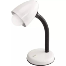 Luminária de Mesa com Entrada E27 Branca - LIEGE Luminária de Mesa com Entrada E27 Branca - LIEGE