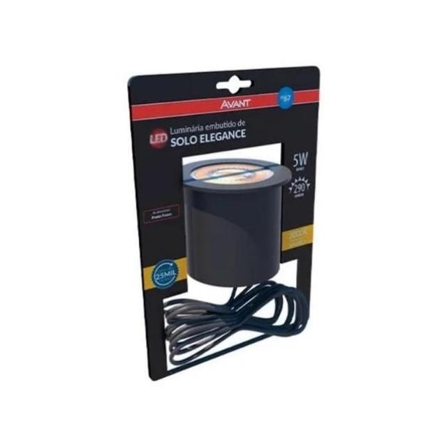 Luminária LED Solo Elegance 5w 3000k - Avant Luminária LED Solo Elegance 5w 3000k - Avant