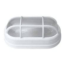 Luminária Tartaruga com Grade Branca - OPL Luminária Tartaruga com Grade Branca - OPL