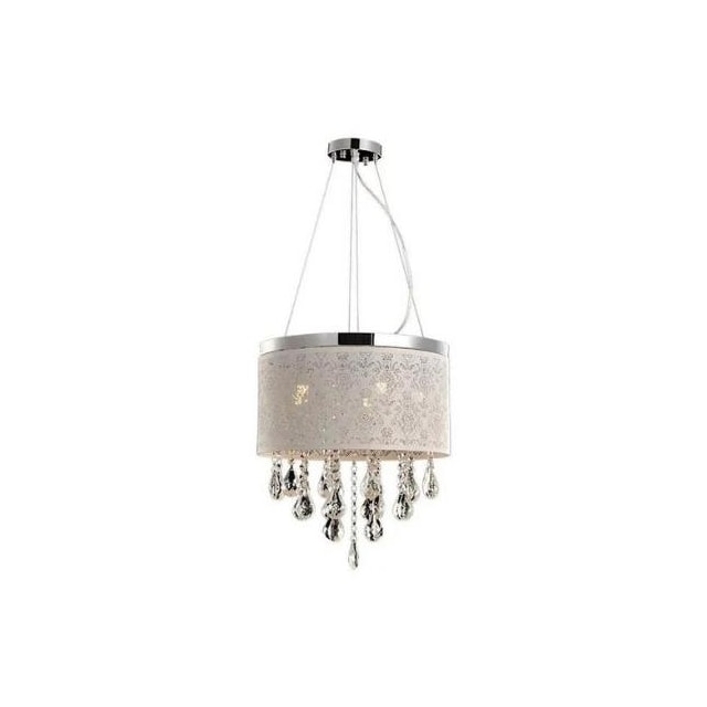 Lustre Duquesa Coroa 5 x G9 Branco Fosco - AVANT Lustre Duquesa Coroa 5 x G9 Branco Fosco - AVANT