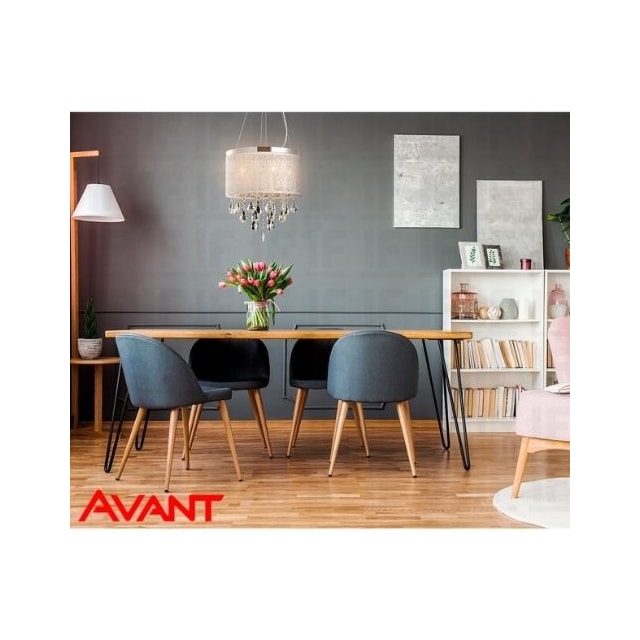 Lustre Duquesa Florestta 5 x G9 Branco Fosco - AVANT Lustre Duquesa Florestta 5 x G9 Branco Fosco - AVANT