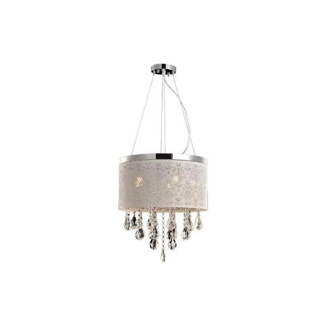 Lustre Duquesa Florestta 5 x G9 Branco Fosco - AVANT Lustre Duquesa Florestta 5 x G9 Branco Fosco - AVANT