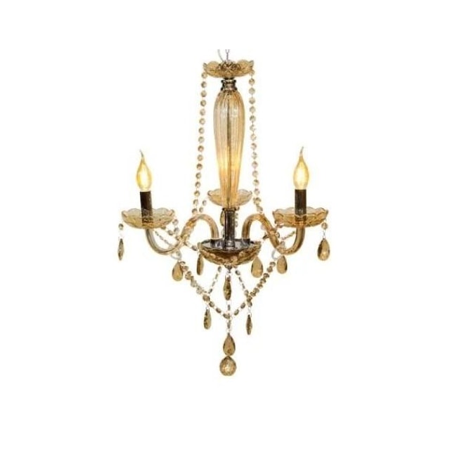 Lustre Pendente Baronesa Champagne 3 x E14 - AVANT