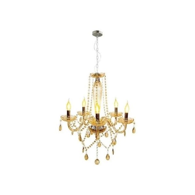 Lustre Pendente Baronesa Champagne 5 x E14 - AVANT