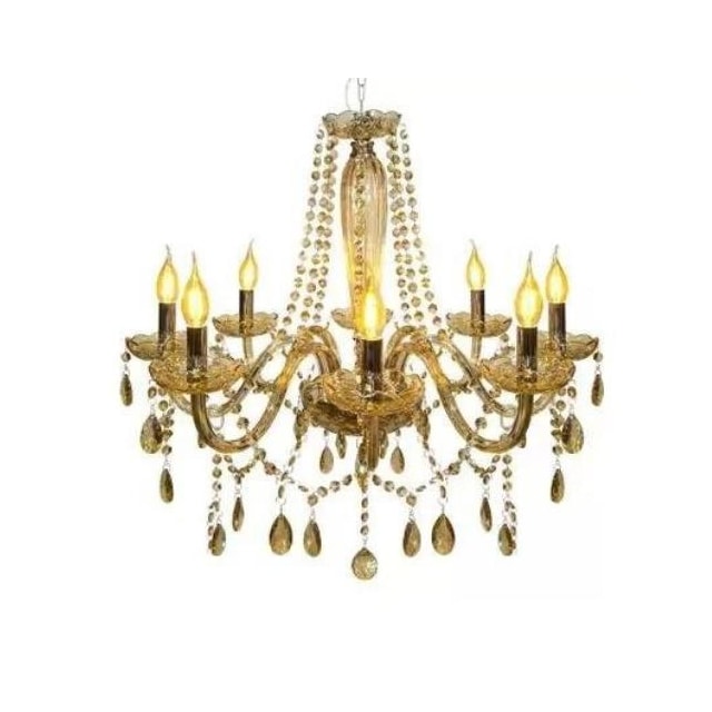 Lustre Pendente Baronesa Champagne 8 x E14 - AVANT