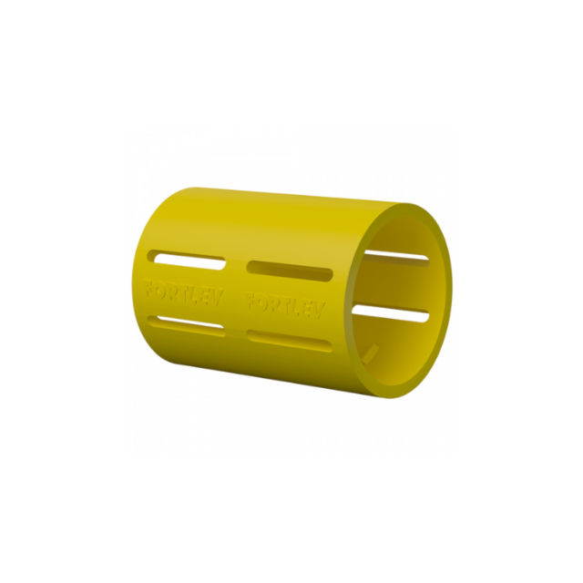 Luva de Pressão PVC 32mm para Eletroduto Corrugado - FORTLEV Luva de Pressão PVC 32mm para Eletroduto Corrugado - FORTLEV