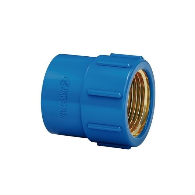 Luva LR 25 x 1/2 Com Bucha Latão - KRONA Luva LR 25 x 1/2 Com Bucha Latão - KRONA