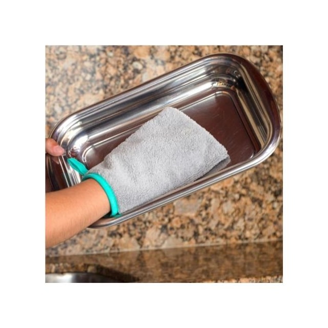 Luva Lustradora Para Limpar Inox Alta Performance - BETTANIN Luva Lustradora Para Limpar Inox Alta Performance - BETTANIN