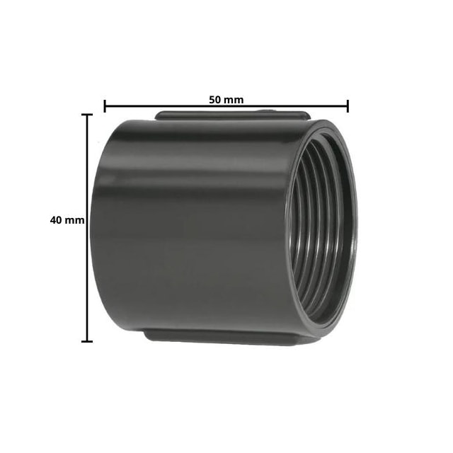 Luva para Eletroduto 1° 1/4" - Amanco Luva para Eletroduto 1° 1/4" - Amanco