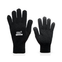 Luva Pigmentada 3 Fios Preta NV - VOLK