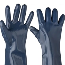 Luva PVC sem Forro 35cm - Worker  Luva PVC sem Forro 35cm - Worker