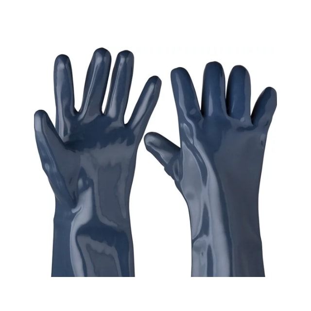 Luva PVC sem Forro 35cm - Worker  Luva PVC sem Forro 35cm - Worker