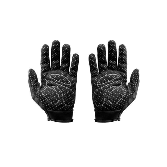 Luvas Ciclismo Dedo Longo - Preto - BI215 - Atrio Médio Luvas Ciclismo Dedo Longo - Preto - BI215 - Atrio Médio