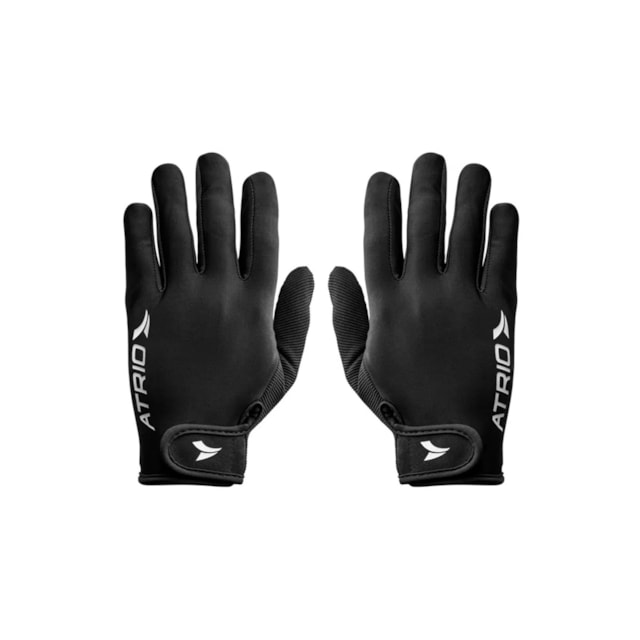 Luvas Ciclismo Dedo Longo - Preto - BI215 - Atrio Médio Luvas Ciclismo Dedo Longo - Preto - BI215 - Atrio Médio