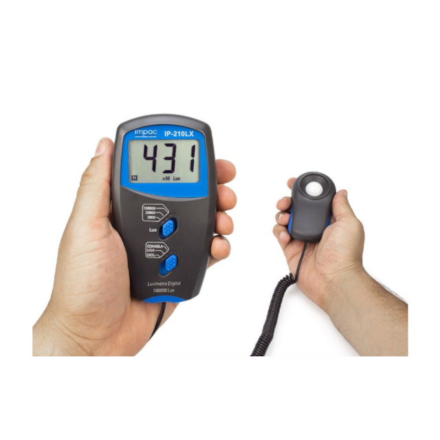 Luximetro Digital MLM 1011 Lux - MINIPA Luximetro Digital MLM 1011 Lux - MINIPA
