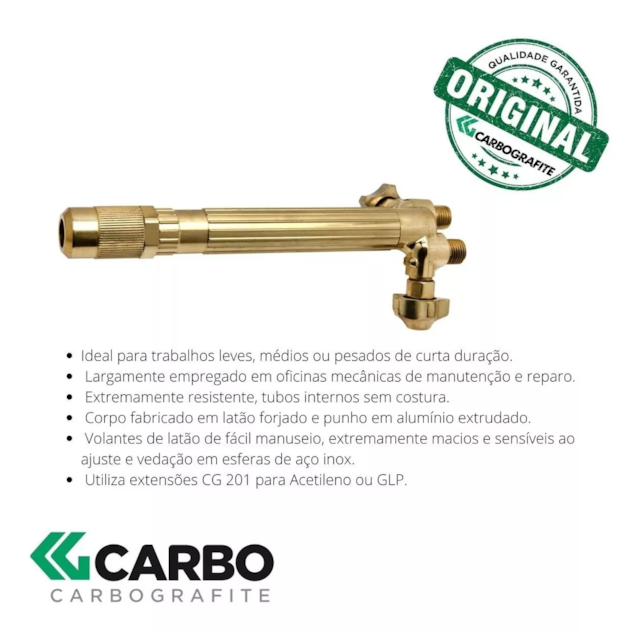 Maçarico de Solda CG 201 - CARBOGRAFITE