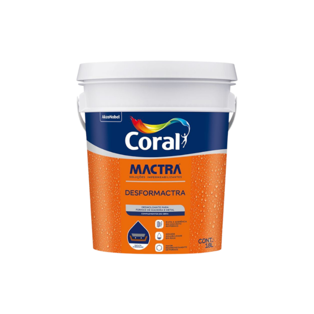 Mactra Desmoldante Desformactra 18L - CORAL