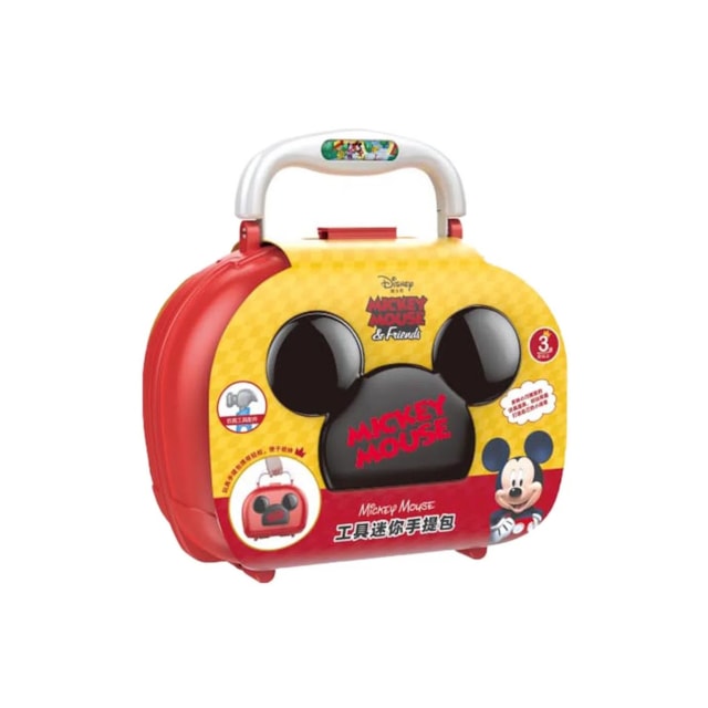 Maleta Mickey Construtor Com 8 Acessórios Multikids - BR1564 Maleta Mickey Construtor Com 8 Acessórios Multikids - BR1564