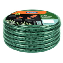 Mangueira Flex com Engates Rosqueados e Esguicho em Pvc Verde 10M - TRAMONTINA