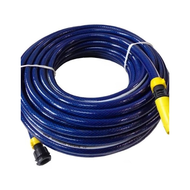 Mangueira para Jardim Trançada 20M Azul - PLASTMAN Mangueira para Jardim Trançada 20M Azul - PLASTMAN