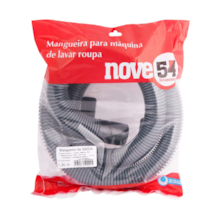 Mangueira PVC Entrelaçada para Máquina de Lavar 1,40M - NOVE54 Mangueira PVC Entrelaçada para Máquina de Lavar 1,40M - NOVE54
