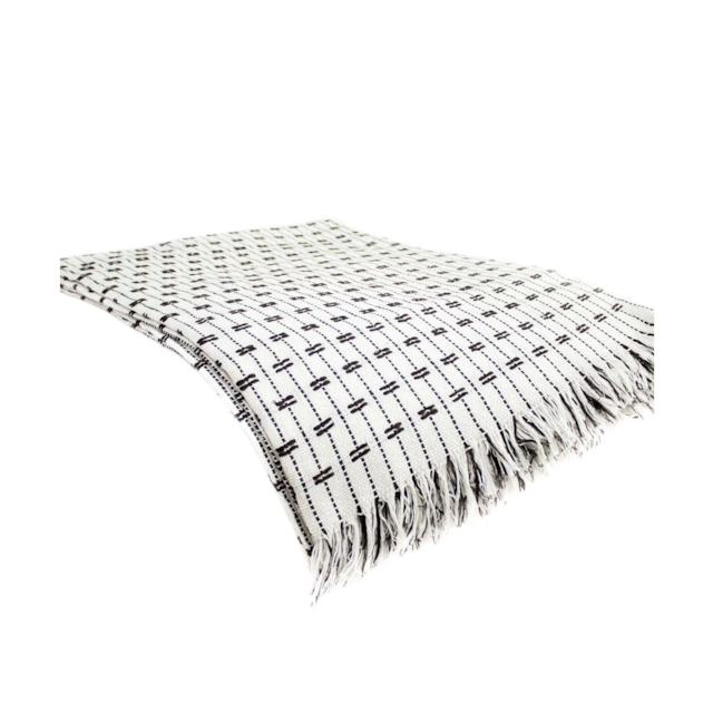 Manta Casal Força Do Querer Bege com Marrom Manta Casal Força Do Querer Bege com Marrom