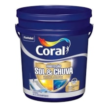 Manta Liquida Impermeabilizante Sol e Chuva 18kg - CORAL Manta Liquida Impermeabilizante Sol e Chuva 18kg - CORAL