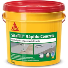 Manta Líquida Sikafill Rápido Concreto Balde 15Kg - SIKA