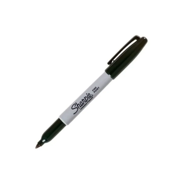 Marcador Permanente Ponta Fina Pret - SHARPIE