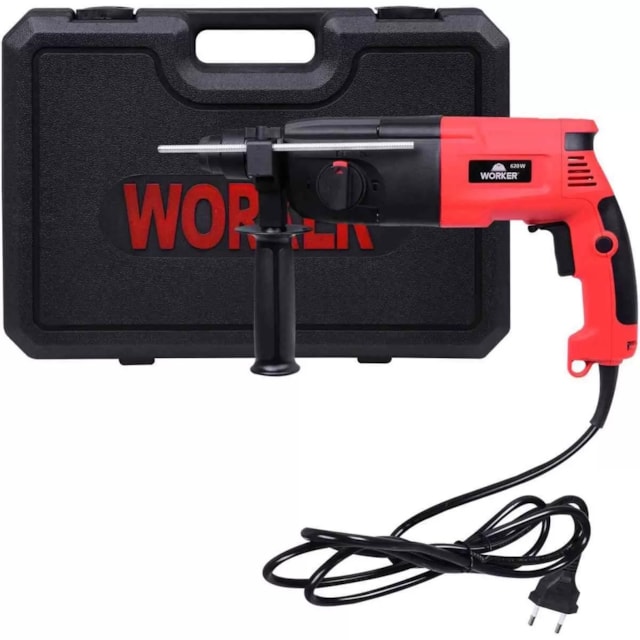 Martelete Perfurador Rompedor 620W 220V - WORKER Martelete Perfurador Rompedor 620W 220V - WORKER
