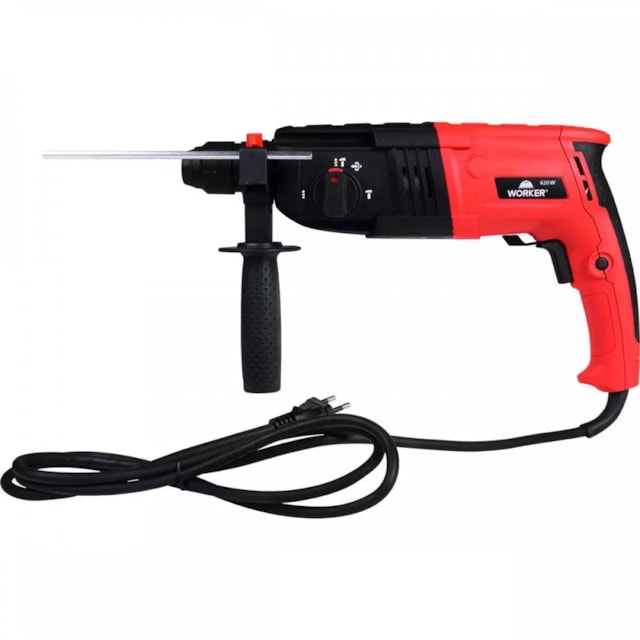 Martelete Perfurador Rompedor 620W 220V - WORKER Martelete Perfurador Rompedor 620W 220V - WORKER