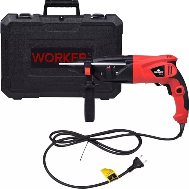 Martelete Perfurador Rompedor 850W 220V - WORKER Martelete Perfurador Rompedor 850W 220V - WORKER