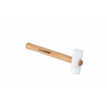 Martelo de Borracha Branco 40mm - MOMFORT Martelo de Borracha Branco 40mm - MOMFORT