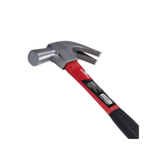 Martelo Unha 25mm Cabo Fibra de Vidro - WORKER Martelo Unha 25mm Cabo Fibra de Vidro - WORKER