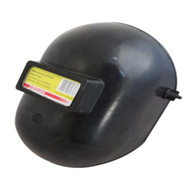 Máscara de Solda de Polipropileno com Visor Fixo 720 - LEDAN Máscara de Solda de Polipropileno com Visor Fixo 720 - LEDAN
