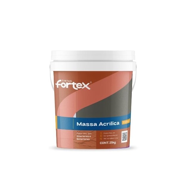 Massa Acrílica 25kg - Fortex 