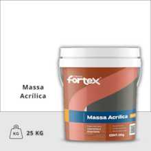 Massa Acrílica 25kg - Fortex  Massa Acrílica 25kg - Fortex