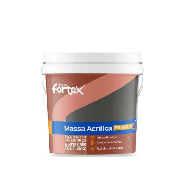 Massa Acrílica 5,5Kg - Fortex