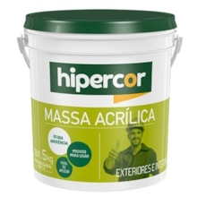 Massa Acrílica Branca 5,7Kg - Hipercor