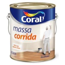 Massa Corrida 1,5kg Branco - Coral 