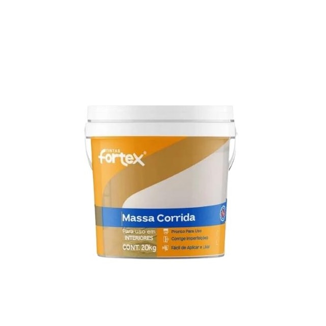 Massa Corrida PVA 20KG - FORTEX Massa Corrida PVA 20KG - FORTEX