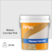 Massa Corrida PVA 20KG - FORTEX Massa Corrida PVA 20KG - FORTEX
