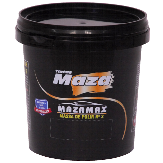 Massa de Polir Base D'água N2 1Kg - MAZA Massa de Polir Base D'água N2 1Kg - MAZA
