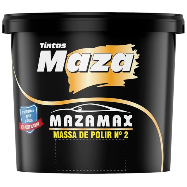 Massa de Polir Base D'água N2 500g - MAZA Massa de Polir Base D'água N2 500g - MAZA