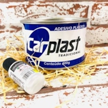 Massa Plástica Cinza 400g - Carplast