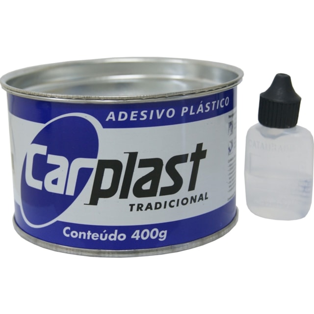 Massa Plástica Cinza 400g - Carplast